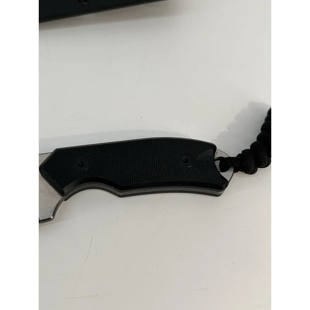 CRKT Razel Compact Fixed Blade Cleaver Knife D2 Blade G10 Handle 3.0 OZ 4036